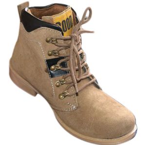 High Ankle Brown Boots