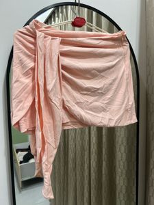 ZARA Bow Detail Mini Skirt