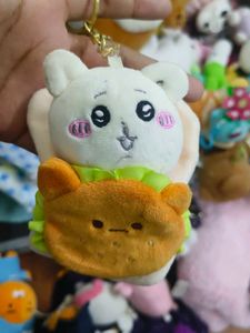 Cute Plush Toy Keychain