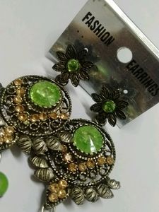 Green 💚 Earings