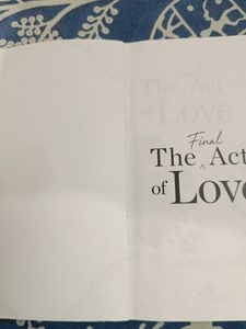 Final The Act of Love Book