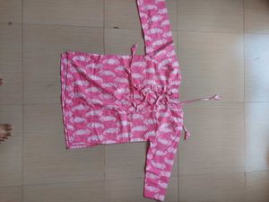 Pink Paisley Print Kurta