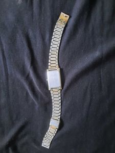 Vintage Rectangular Dial Watch from Sonata