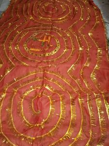 Chunnari with Golden Embellishments