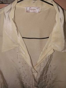 Elegant Cream Blouse