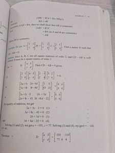 Mathematics Textbook for Class XII Parts I &amp; II