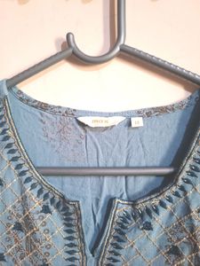 Max Blue Kurta Set