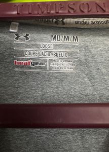 M or L size Under Armour Gray Long Sleeve