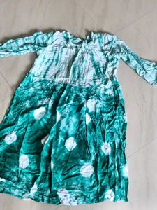 Stylish Tie-Dye Kurta Set with Palazzo