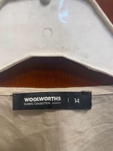Soft linen wraparound dress