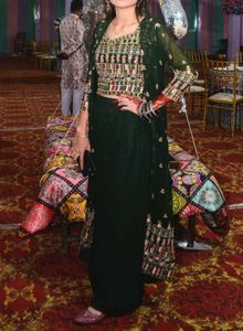 Embroidered Ethnic blouse plazzo and jacket