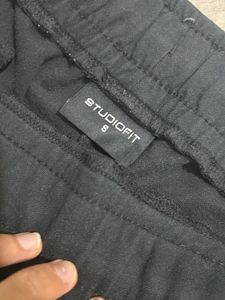 Black Drawstring Shorts