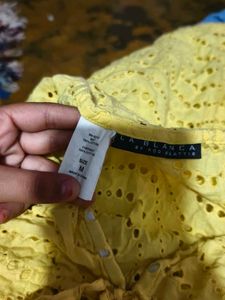 Boho Eyelet Mini Dress