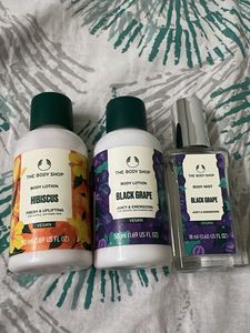 new the body shop trio