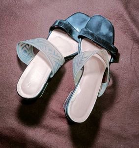 Black Heels with Unique Strap Design