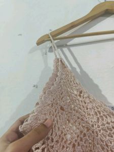 Crochet Button-Down Tank