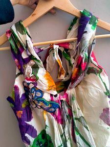 Women's Premium Floral Beachwear Halter Neck