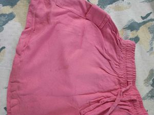 Cute Pink Casual Skirt