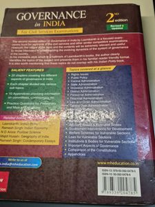 Governance in India by M Laxmikanth