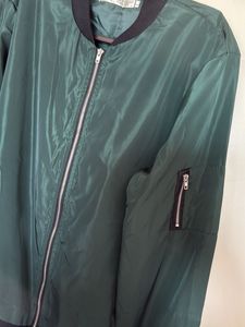 Green Bomber Jacket