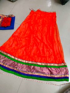 net lehnga choli