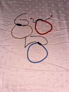 Beaded Bracelet Set - 3 Pieces
