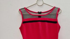 hot pink Skater Dress