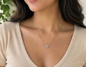 Voylla Bow Necklace - Handcrafted