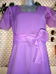 Lavender Gown for Small Size 30"-32"