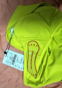 Neon Green High-Waisted Briefs-New with Tags