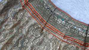 lehga saree Heavy Embroidered