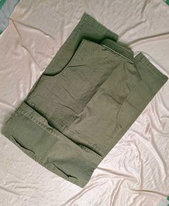 Olive Green Utility Jumpsuit