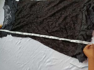 Elegant Black Lace Dress