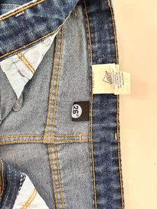 Womens Wide Leg Cargo Jeans