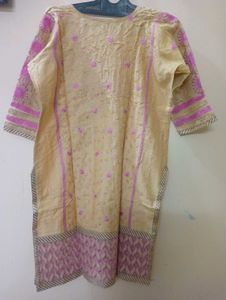 Embroidered Kurta Set with Dupatta