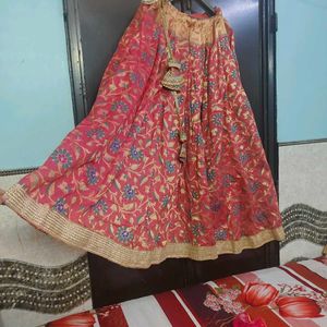 6 meter flair Lehenga Choli Set