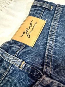 Denim Straight Fit Casual Jeans
