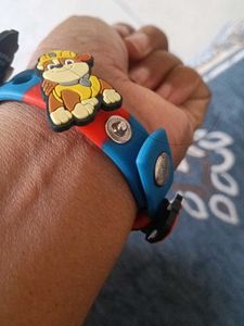 cute paw patrol cartoon charm silicone wristband f