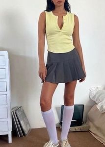 BDG Button-Up Tank Top
