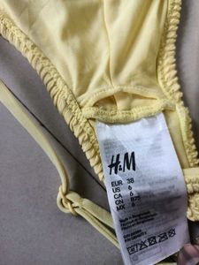 H&amp;M. Smoked Bralette Size M (Fits L Too)