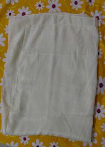 Off white shimmer dupatta