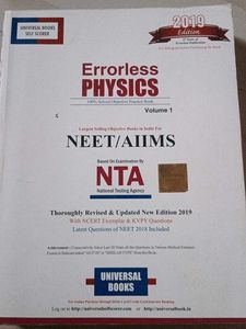 Errorless Physics NEET/AIIMS Book 2019