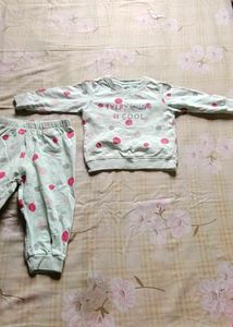 Cute Polka Dot Pajama Set