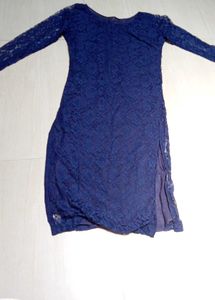 💙Stylish Blue Net Kurti