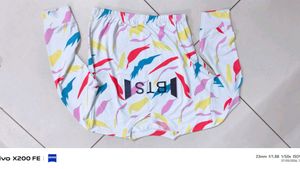 multi colour printed top like new no stains