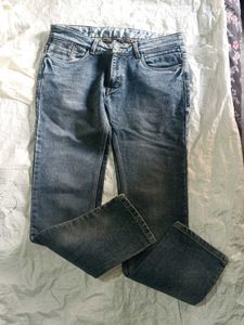 Washed Denim Jeans