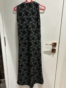 Lace Embellished Midi Dress