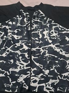 Swimsuit 🌊 Black White Print