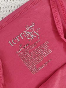 Pink Flowy Camisole Top(terra&amp;sky)