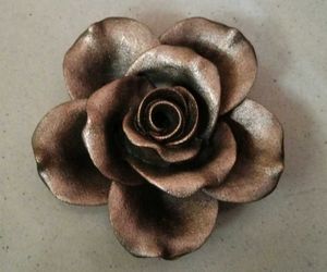 Set of 3 Rose Flower Magnets